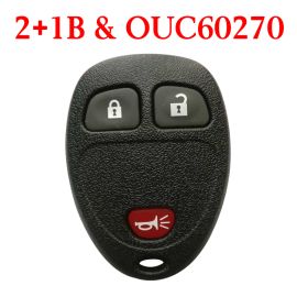 3 Buttons 315 MHz Remote Control for GM Buick Chevrolet Pontiac - OUC60270